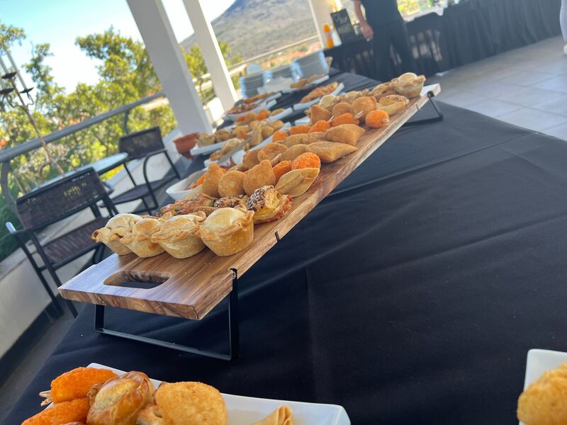 Buffet no Jardim